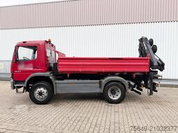 Mercedes-Benz Atego 1523 AK 4x4 Atego 1523 AK 4x4, Heckkran Hiab 085-3, absattelbar