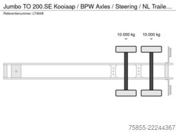 Jumbo TO  Kooiaap / BPW Axles / Steering / NL T...