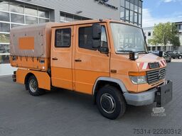 mercedes-benz MB Vario 614D Kipper Pritsche Plane/Spriegel mit