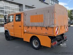 mercedes-benz MB Vario 614D Kipper Pritsche Plane/Spriegel mit