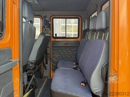 mercedes-benz MB Vario 614D Kipper Pritsche Plane/Spriegel mit