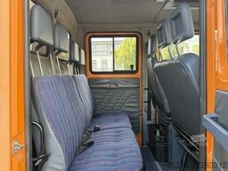 mercedes-benz MB Vario 614D Kipper Pritsche Plane/Spriegel mit