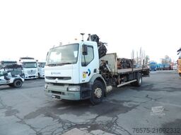 RENAULT 270dci Lander Plateau + Kran Hiab 140
