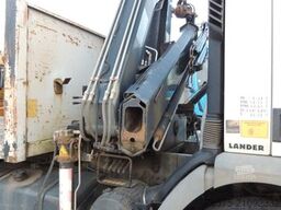 RENAULT 270dci Lander Plateau + Kran Hiab 140