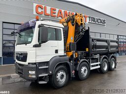 Man TGS 41.480 8x4 Effer 47 Tonmeter laadkraan + Fl...