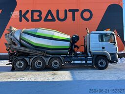 MAN TGS 35.440 8x4*4 SCHWING 9 m3 / CHUTE MSM 9 m