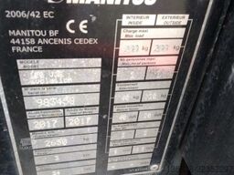 Manitou 100 VJR Teleskopmastbühne Elektro 9,85 m