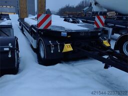 Fliegl DTS 300 Machinery Trailer with Hydraulic Loading R