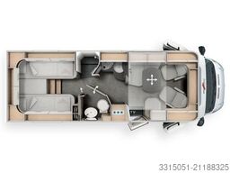 MALIBU T 470 RB LE K comfort MB+ACC+Markise+Lithium+LED