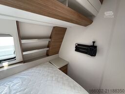 HOBBY De Luxe 545 KMF Auflastung 2.000 kg Alufelgen