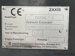 Hitachi ZX250LC-6