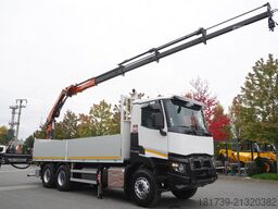 Renault C380 Comfort 6x4 / Atlas 172.3E crane