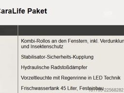 Weinsberg CaraLife 390 QD 1350kg*Gas-Paket*Duschausbau*