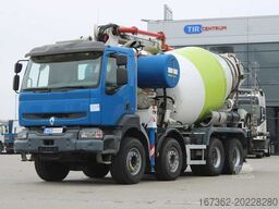 RENAULT KERAX 420, EURO 3, 7m3, 8X4, CIFA MAGNUM MK 24.4