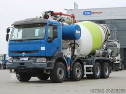 RENAULT KERAX 420, EURO 3, 7m3, 8X4, CIFA MAGNUM MK 24.4