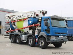 RENAULT KERAX 420, EURO 3, 7m3, 8X4, CIFA MAGNUM MK 24.4