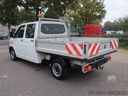 VOLKSWAGEN T5 Pritsche DoKa 1. Hand / AHK / Fzg Nr:22
