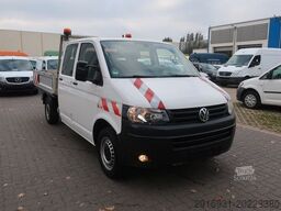 VOLKSWAGEN T5 Pritsche DoKa 1. Hand / AHK / Fzg Nr:22