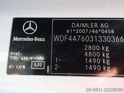 MERCEDES-BENZ Vito Kasten 111 CDI FWD lang / Klima / PDC