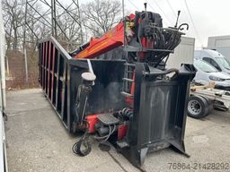  ABROLLCONTAINER 25,5M³, PALFINGERKRAN EPSILON E160L