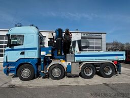 SCANIA R 500 8x4 Fassi 800 Ladekran