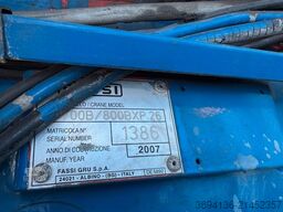 SCANIA R 500 8x4 Fassi 800 Ladekran