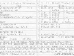 VOLKSWAGEN Caddy Kasten 1.6 TDI Klima 1. Hand TÜV 09/2026