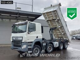 Pašizgāzējs DAF CF 510 8X4 12m3 Meiller 2-way tipper Steel susp...
