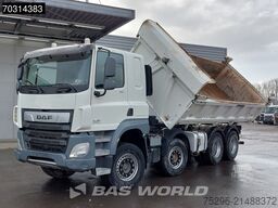DAF CF 510 8X4 12m3 Meiller 2-way tipper Steel susp...