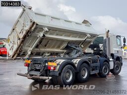 DAF CF 510 8X4 12m3 Meiller 2-way tipper Steel susp...
