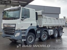 DAF CF 510 8X4 12m3 Meiller 2-way tipper Steel susp...