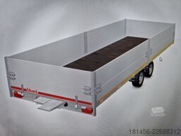 Eduard Volumen 606x220x70cm hohe Aluwände 3500kg Tandem verfügbar Neu