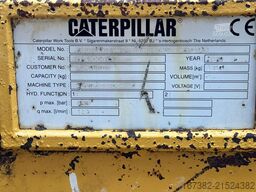 Caterpillar 950 K/M 962 K/M High dump bucket pin on
