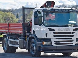 SCANIA P 250* Kipper 4,75m * HMF 635 K2 + FUNK * TOP