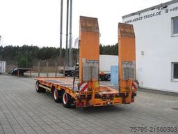 GOLDHOFER TUP L3-22/80 Tiefladeranhänger Rampen