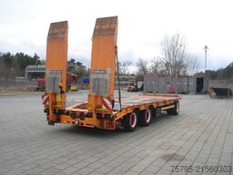 GOLDHOFER TUP L3-22/80 Tiefladeranhänger Rampen