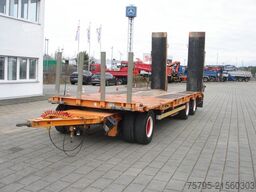 GOLDHOFER TUP L3-22/80 Tiefladeranhänger Rampen