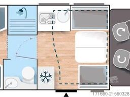 CHAUSSON Titanium 777 GA VIP Hubstützen, Dachklima, Autom