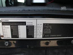 SCANIA R 620 8x4 BB - 120 to - Nr.: 135