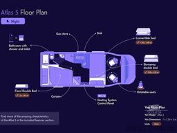 Fiat Ducato Carasuite 650 MF 5| 5 Posti| Semintegrato |Completamente Accessoriat