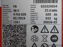 GRUMA 48 Volt 4 PzS 620 Ah