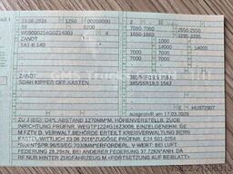  Kipper Tieflader Rampen / 14ton / load 10,7ton