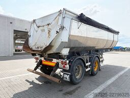 HK TIPPER 2 achse Tipper / 2 axle Alukastenmulde Kipper 25m3