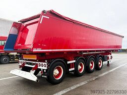 Kel-Berg 4 achse Tipper / 4 axle Alukastenmulde Kipper 41m3