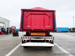 Kel-Berg 4 achse Tipper / 4 axle Alukastenmulde Kipper 41m3