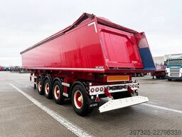 Kel-Berg 4 achse Tipper / 4 axle Alukastenmulde Kipper 41m3