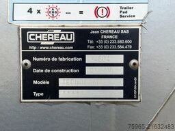CHEREAU CSD3 TECNOGAM LIFT AXLE TAIL LIFT 1340x250x265 C