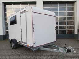 ANHÄNGERWIRTZ Heckrampe Fenster Seitentür 360x180cm