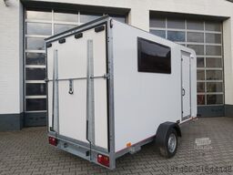 ANHÄNGERWIRTZ Heckrampe Fenster Seitentür 360x180cm