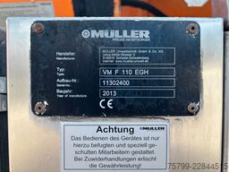 MERCEDES-BENZ 3344 Actros Saug-Druck Wagen Müller VMF 110EGH